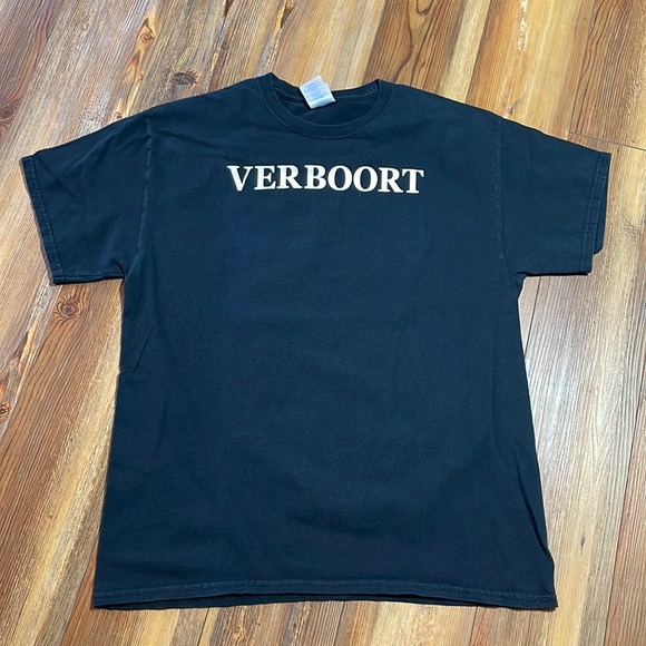 Verboort Sausage Kraut Festival Large Black Tee Shirt Sleeve Sauerkraut L - Picture 1 of 5